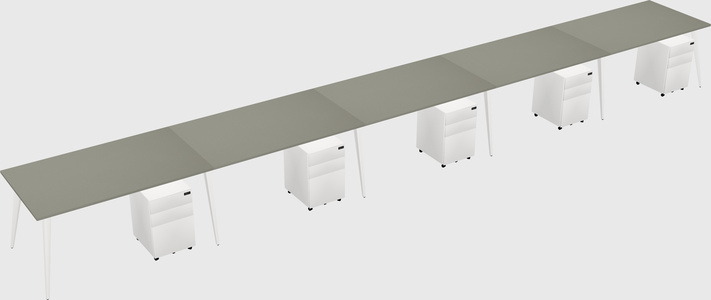 Modern Rectangular Office Desk