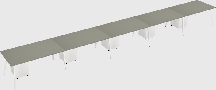 Modern rectangular office desk