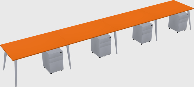 Modern Rectangular Office Desk