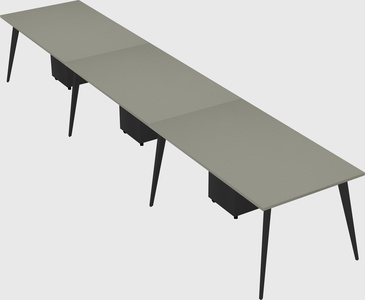 Modern rectangular office desk