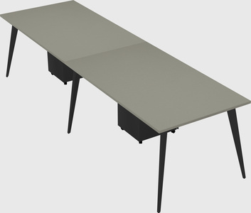 Modern rectangular office desk