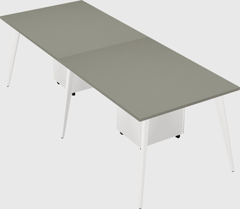 Modern rectangular office desk