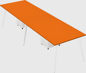 Modern rectangular office desk