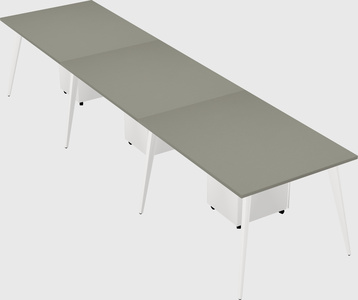 Modern rectangular office desk