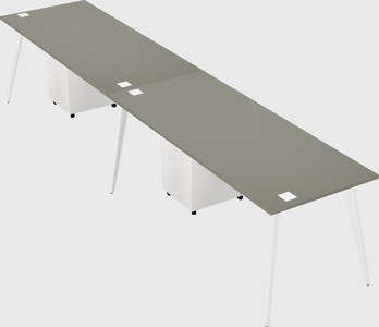 Modern rectangular office desk