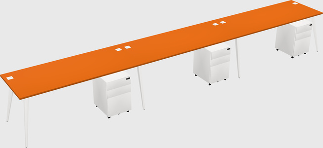 Modern Rectangular Office Desk