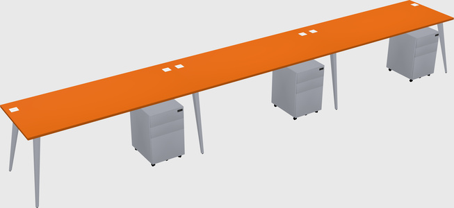 Modern Rectangular Office Desk