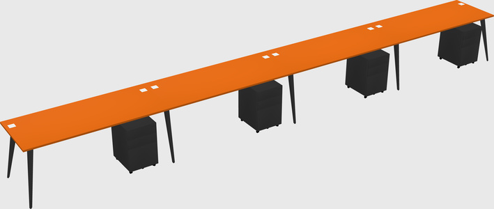 Modern Rectangular Office Desk