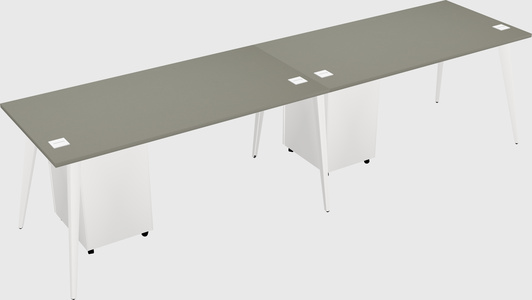 Modern rectangular office desk