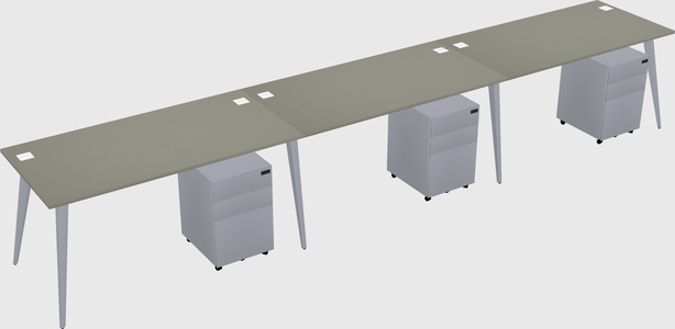 Modern Rectangular Office Desk