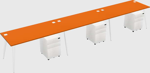 Modern Rectangular Office Desk