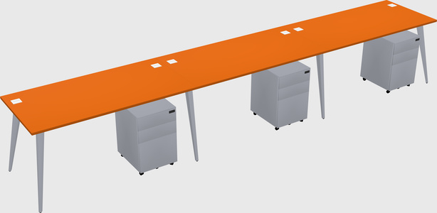 Modern Rectangular Office Desk