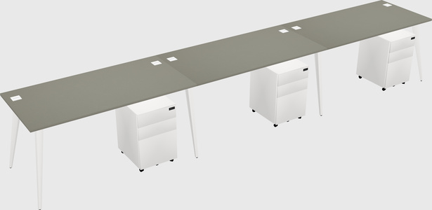 Modern Rectangular Office Desk