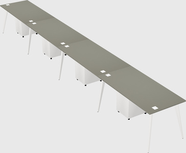 Modern rectangular office desk