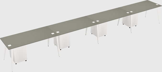 Modern rectangular office desk
