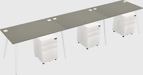 Modern Rectangular Office Desk