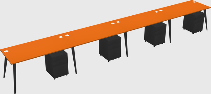 Modern Rectangular Office Desk