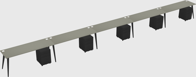 Modern Rectangular Office Desk