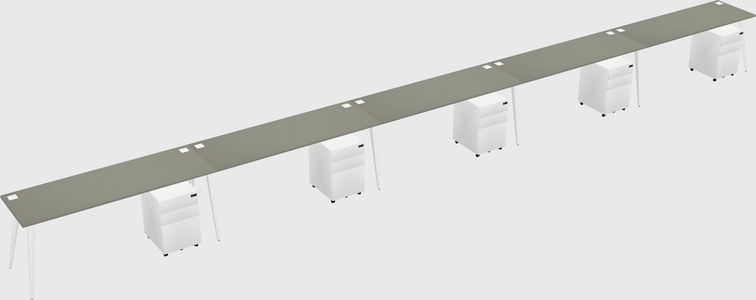 Modern Rectangular Office Desk
