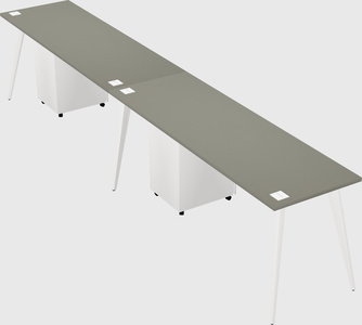 Modern rectangular office desk