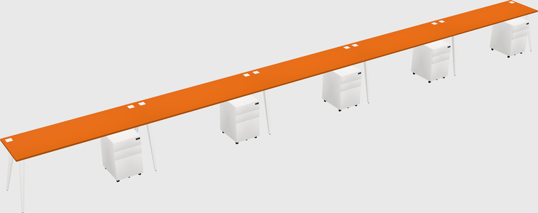 Modern Rectangular Office Desk