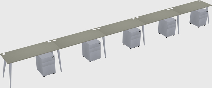 Modern Rectangular Office Desk