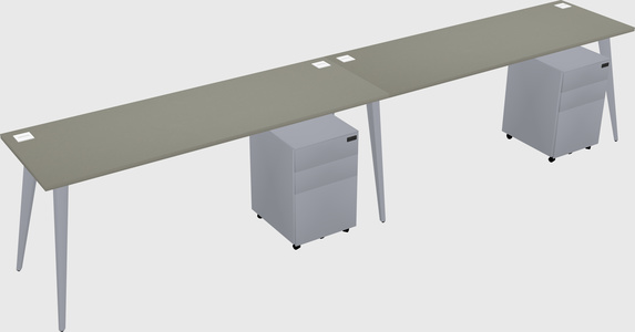 Modern Rectangular Office Desk