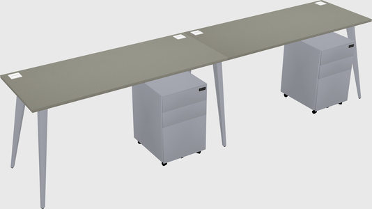 Modern Rectangular Office Desk