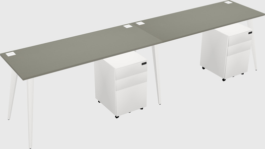 Modern Rectangular Office Desk