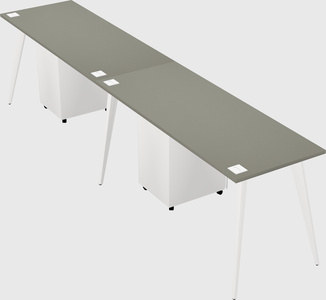 Modern rectangular office desk