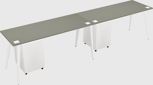 Modern rectangular office desk
