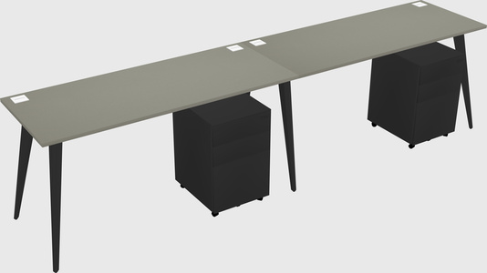 Modern Rectangular Office Desk
