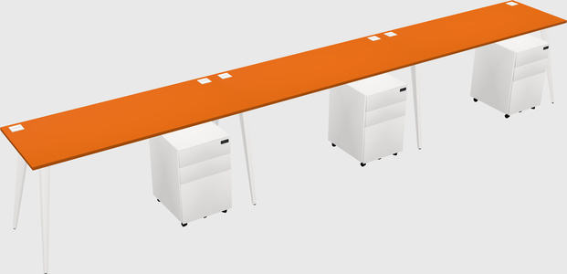 Modern Rectangular Office Desk