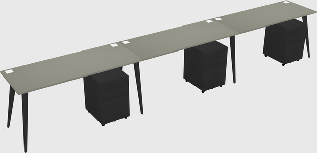 Modern Rectangular Office Desk
