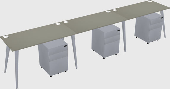 Modern Rectangular Office Desk