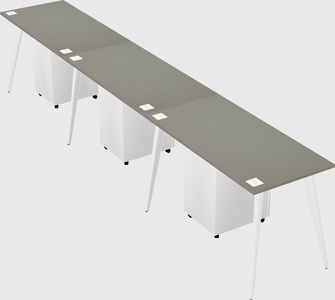 Modern rectangular office desk