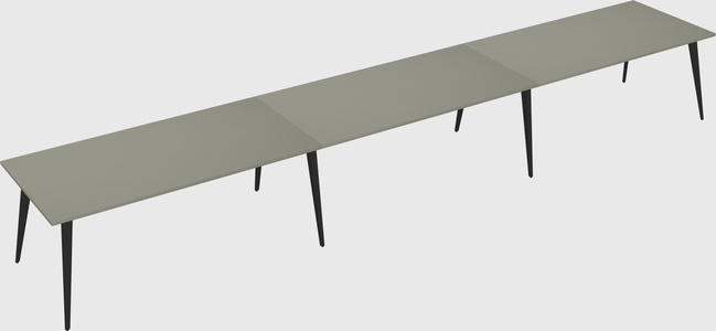 Modern rectangular office desk