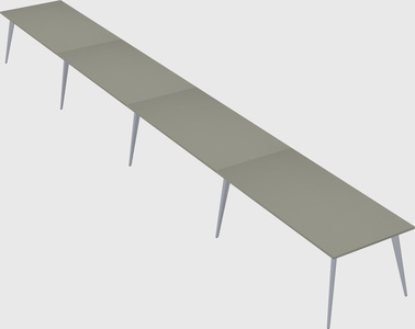 Modern rectangular office desk