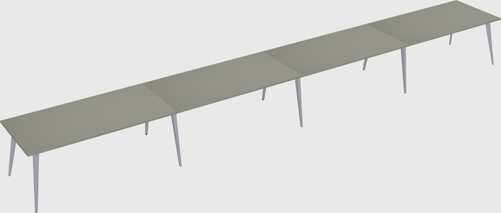 Modern rectangular office desk