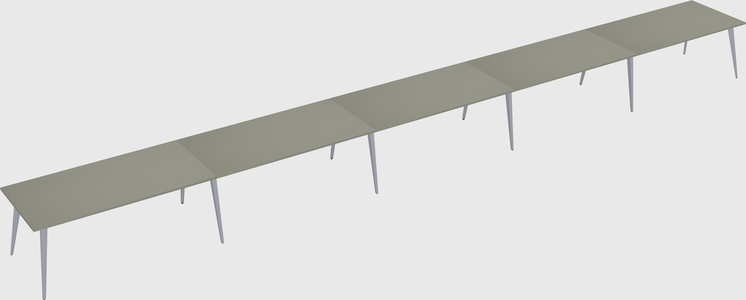 Modern rectangular office desk