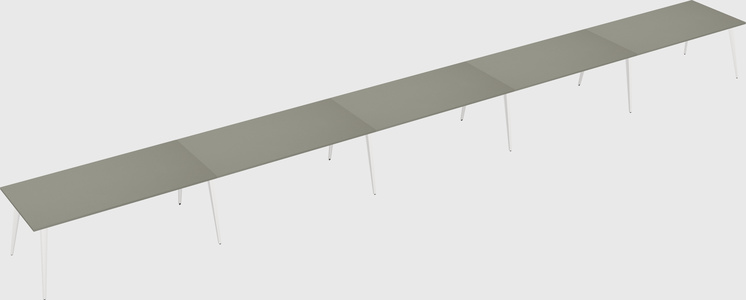 Modern rectangular office desk