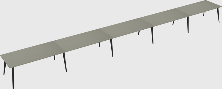 Modern rectangular office desk