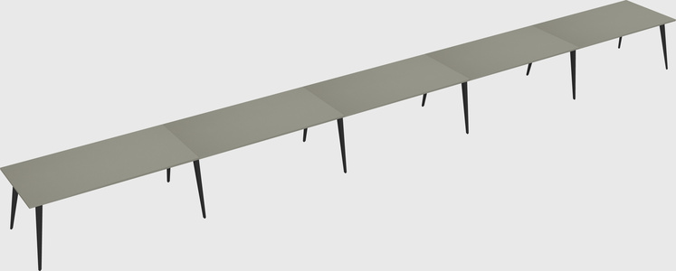 Modern rectangular office desk