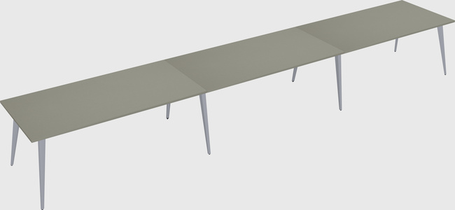 Modern rectangular office desk