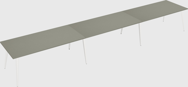 Modern rectangular office desk