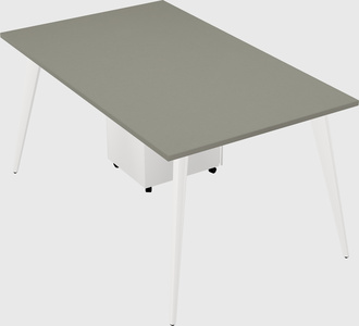 Modern rectangular office desk