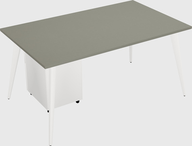 Modern rectangular office desk