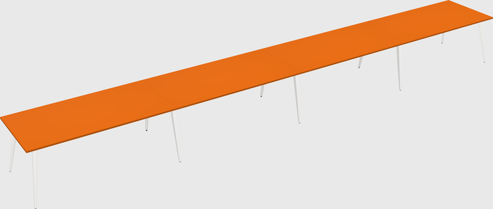 Modern rectangular office desk