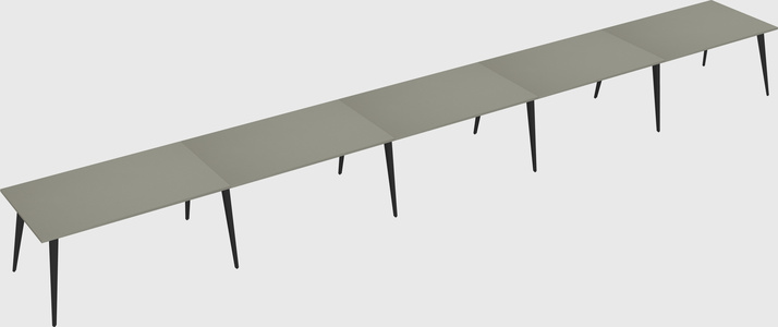 Modern rectangular office desk