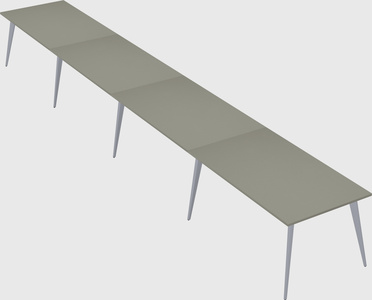Modern rectangular office desk